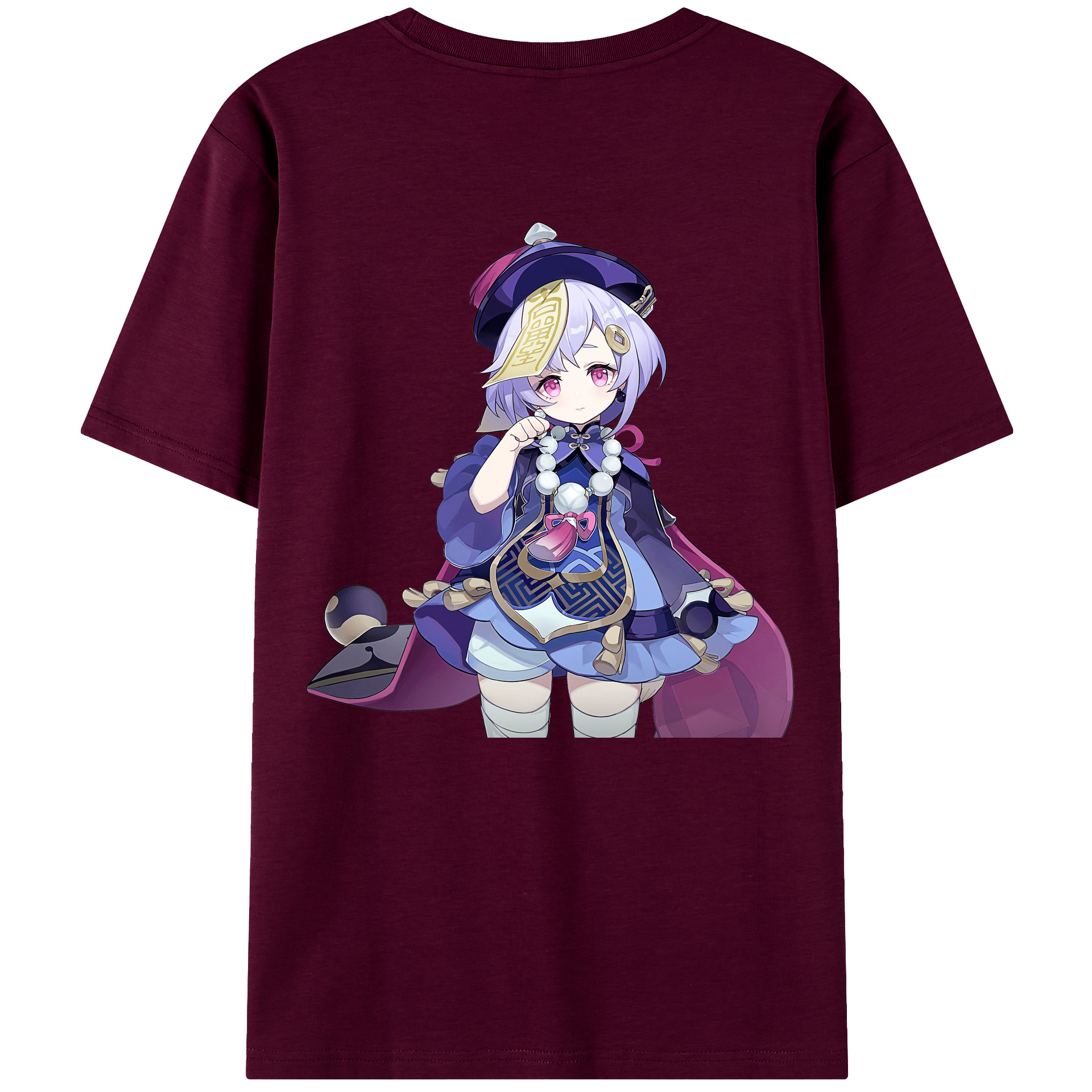 げんし神 七七 なな  genshin Nana レディース半袖Tシャツ(バックプリント)